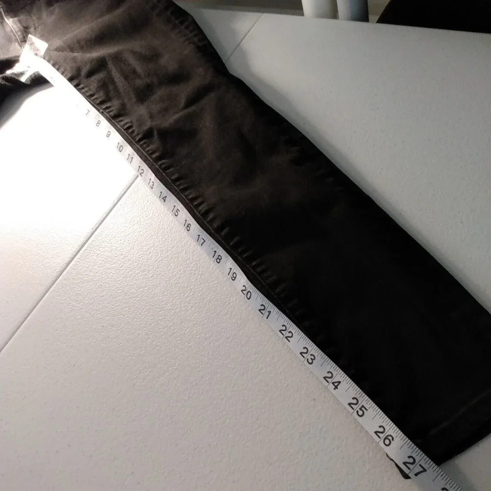 American Eagle Outfitters Womens Skinny The Dream Jeans Black Stretch Size 4 Reg